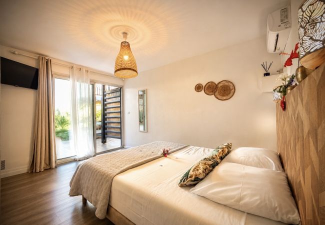 Aparthotel à Saline les Bains - 05 - LE VACOA - CHAMBRE 5 Rdc D